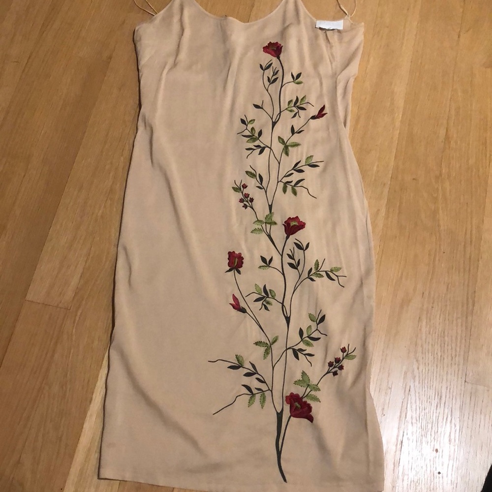 D &G floral embroidered slip dress